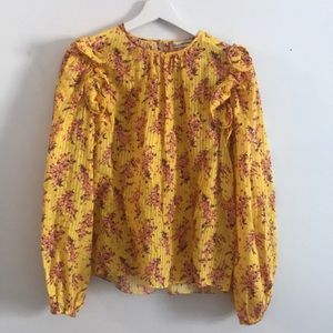 Ulla Johnson blouse with detail on shoulders